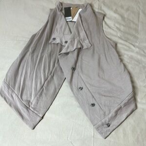 Gray Sleeveless Vest
